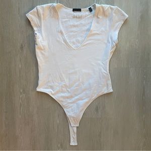 Like new! ATM Deep V Bodysuit